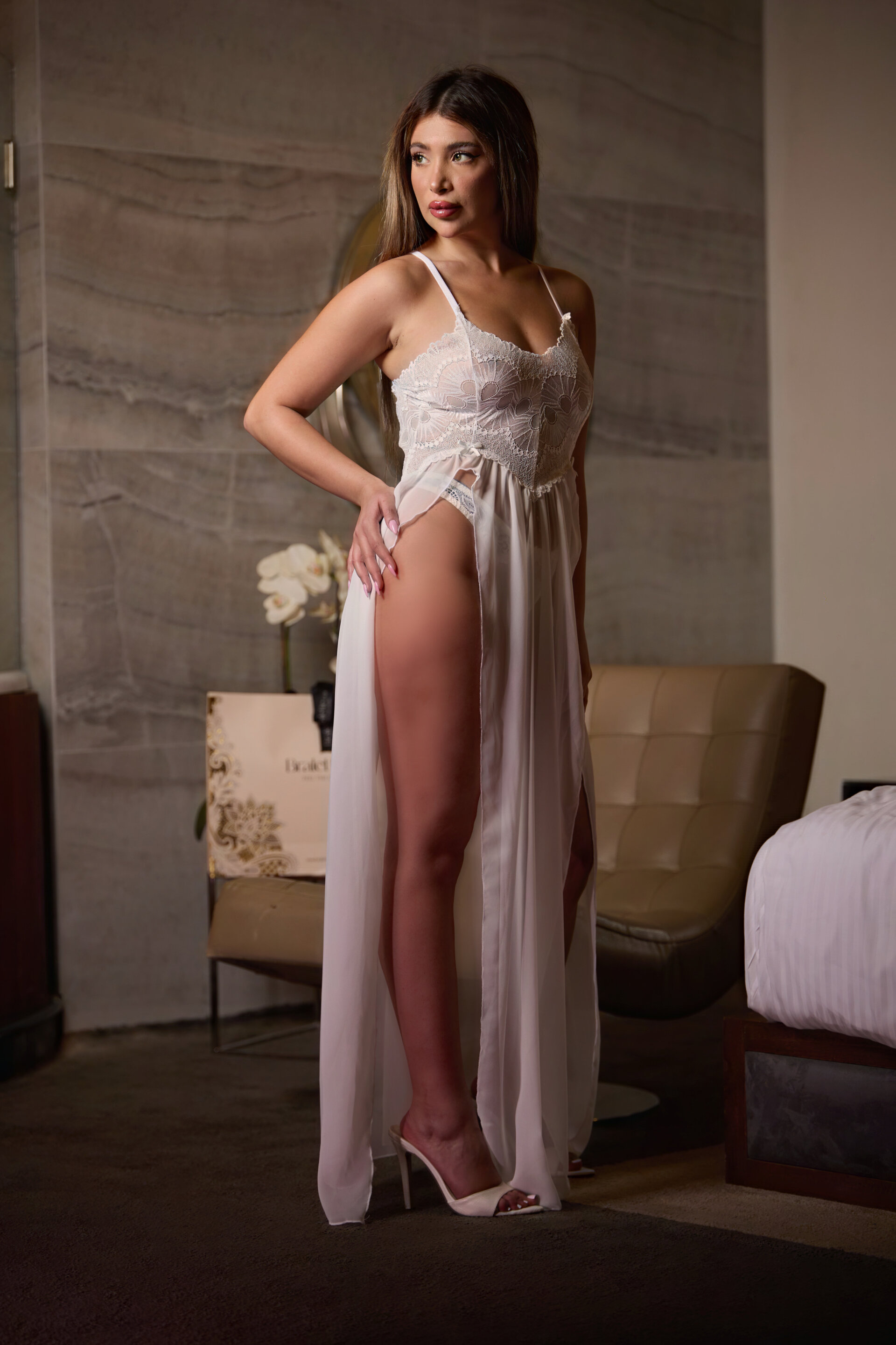 White Sexy Sheer - Image 4